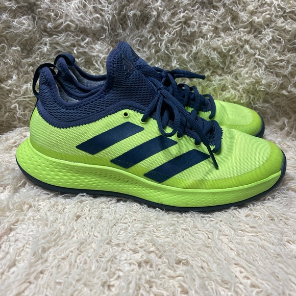 adidas Other - adidas Neon Yellow and Navy Athletic Running Shoes